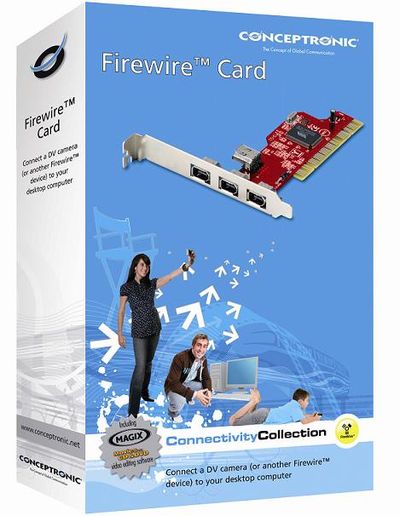 Conceptronic - Ci1394B - Hubs FireWire - PCI Card