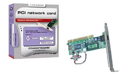 Conceptronic - C100i - Placas de Rede 10/100Mbps