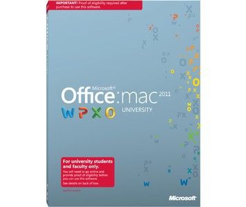 Microsoft - W6L-00001 - Office Macintosh 2011
