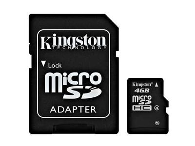 Kingston - SDC4/4GB - Micro Secure Digital Card
