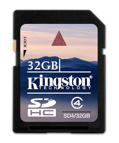 Kingston - SD4/32GB - Secure Digital Card