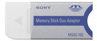 Sony - MSACM2NO - Adaptador p/ Memory Stick Duo