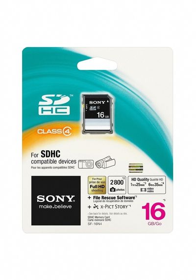 Sony - SF16N4 - Secure Digital Card