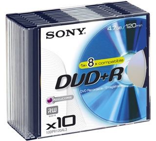 Sony - 10DPR120BSL - DVDs