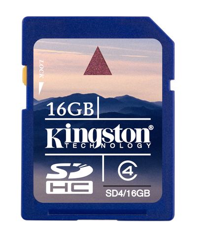 Kingston - SD4/16GB - Secure Digital Card