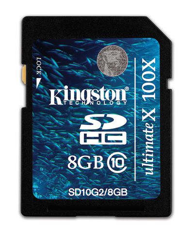 Kingston - SD10G2/8GB - Secure Digital Card