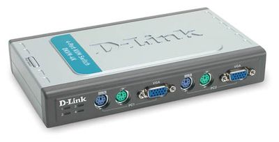 D-link - DKVM-4K - KVM Switch - 4 portas