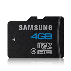 Samsung - MB-MS4GA/EU - Micro Secure Digital Card